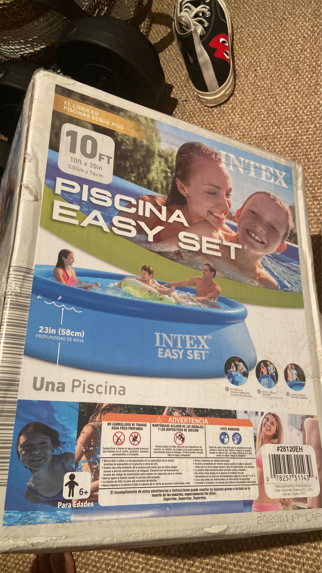 Intex Easy Set Pool 10ft x 30ft