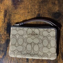 Coach wristlet 