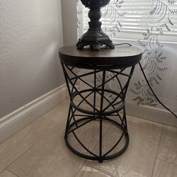 Iron Side Table