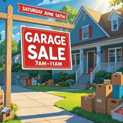 Garage Sale Saturday June 14th 7am- 11am