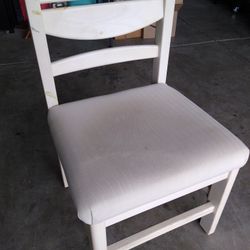 Desk Chair - White Pine Wood Chair