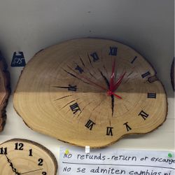 Wood Clock