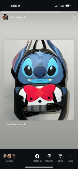 Loungefly Vampire Stitch Backpack 