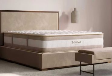 🔥 QUEEN SAATVA ORGANIC PILLOW TOP MATTRESS LIQUIDATION SALE 🔥