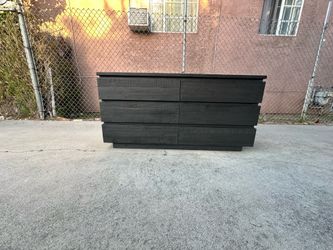 West Elm Double Wider Dresser Chest Of Drawers Cabinet.