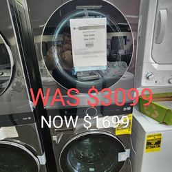 Washtower Stacked Smart Laundry Center 4.5 Cu. Ft 