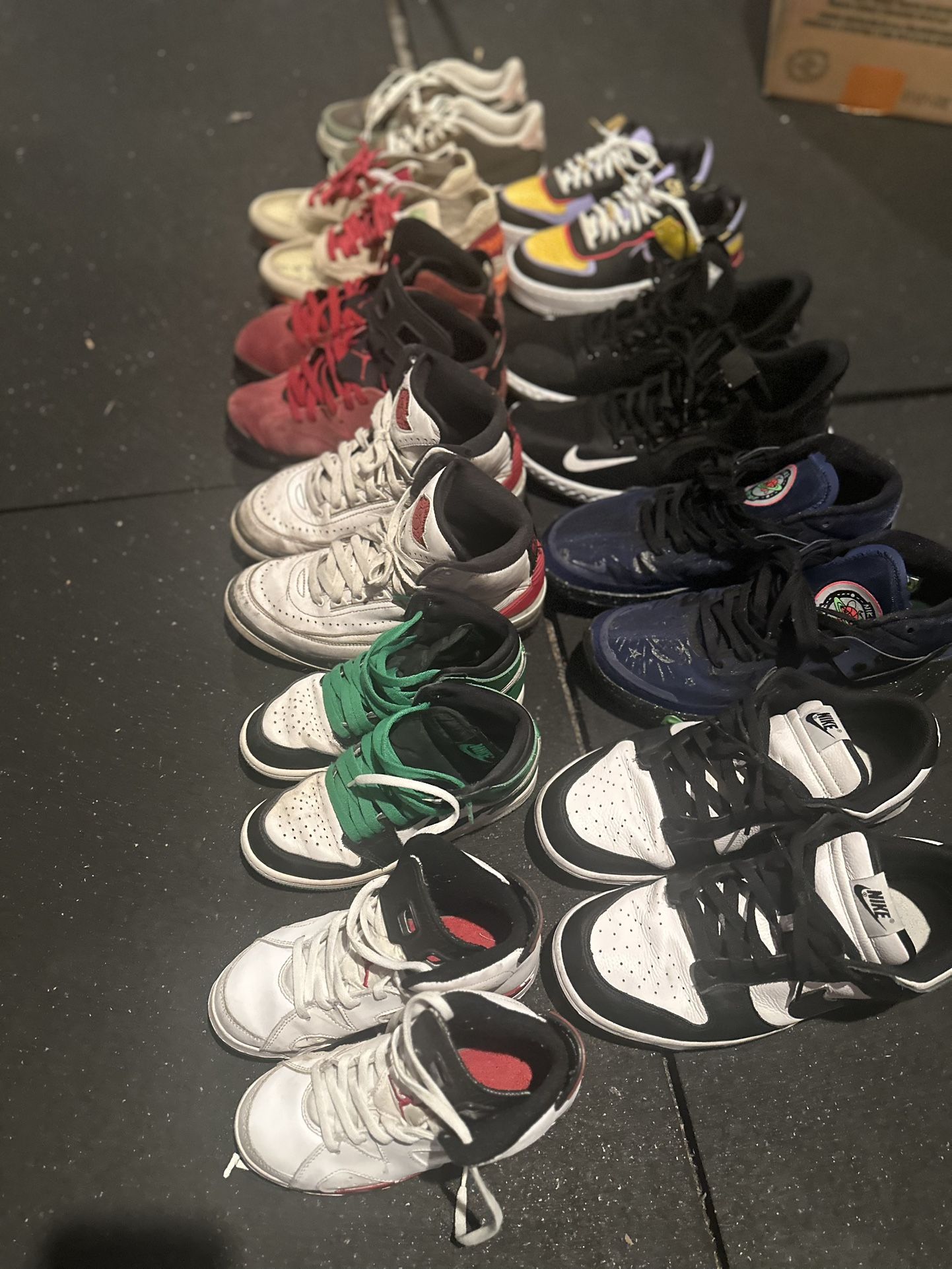 Nike & Jordan Sneaker Lot – Men’s & Big Kid Sizes 5–10.5