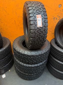 285/75R17 BF Goodrich Ko2 A/T High Tread Full Set of 4 Tires
