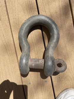 Heavy Duty Metal Shackle - 17ton - 1.5in pin
