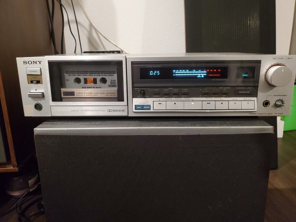 Sony TC-K555 (3 Head)