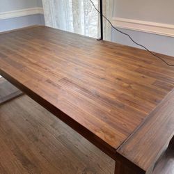 Solid Wood Dining Table By Audrey