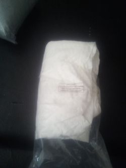 Trifold White Baby Mattress Cover
