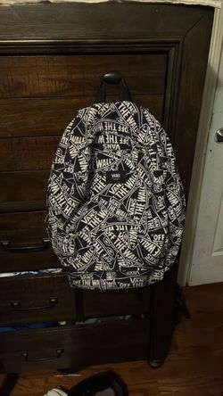 Vans Off The Wall Logo Print Backpack
