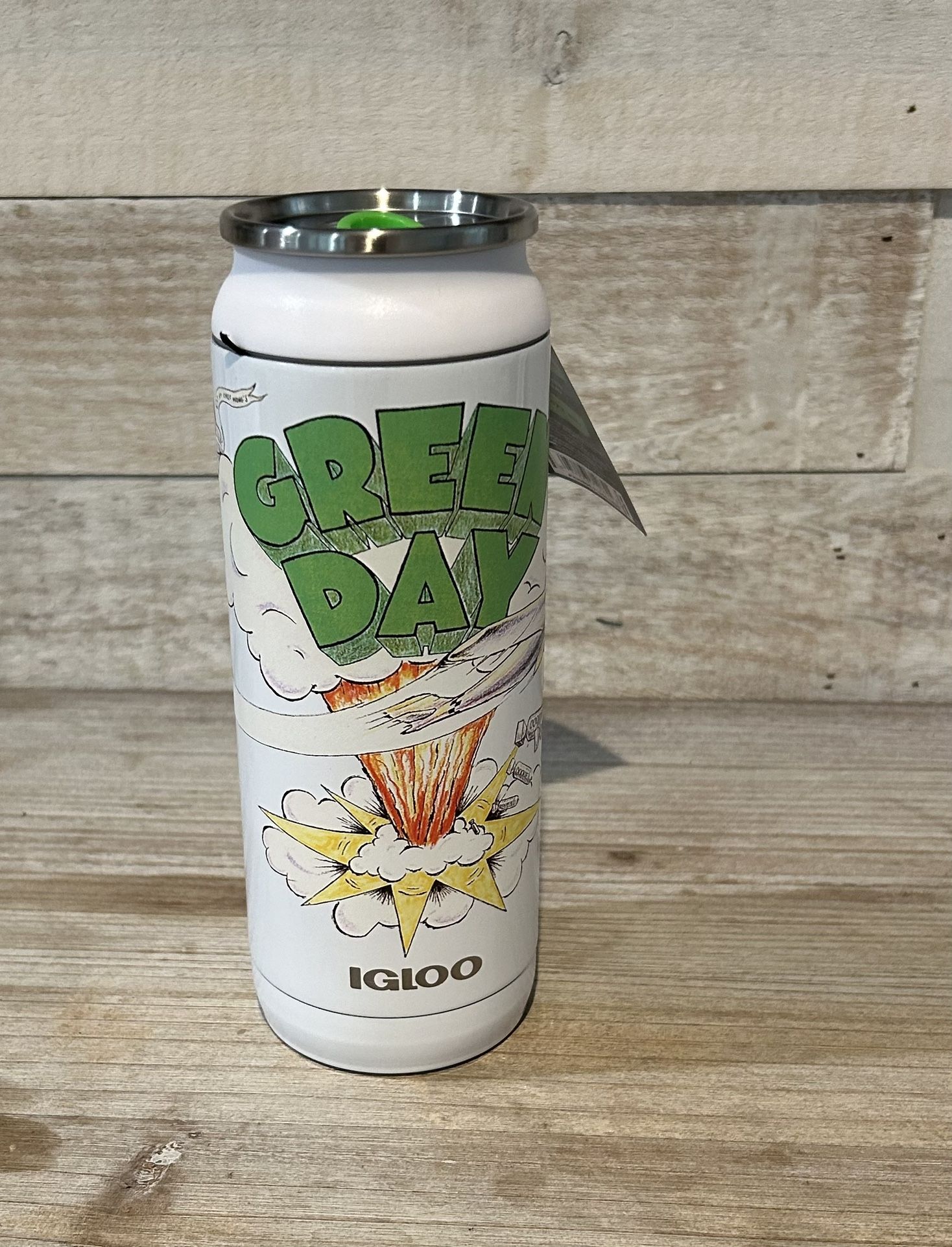 Green Day Limited Edition Igloo 16oz Stainless Steel Can