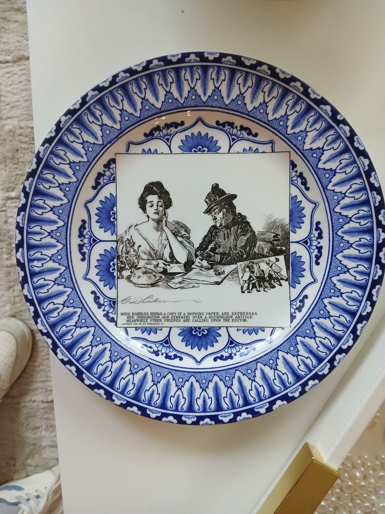 Antique Royal Daulton Porcelain Plate