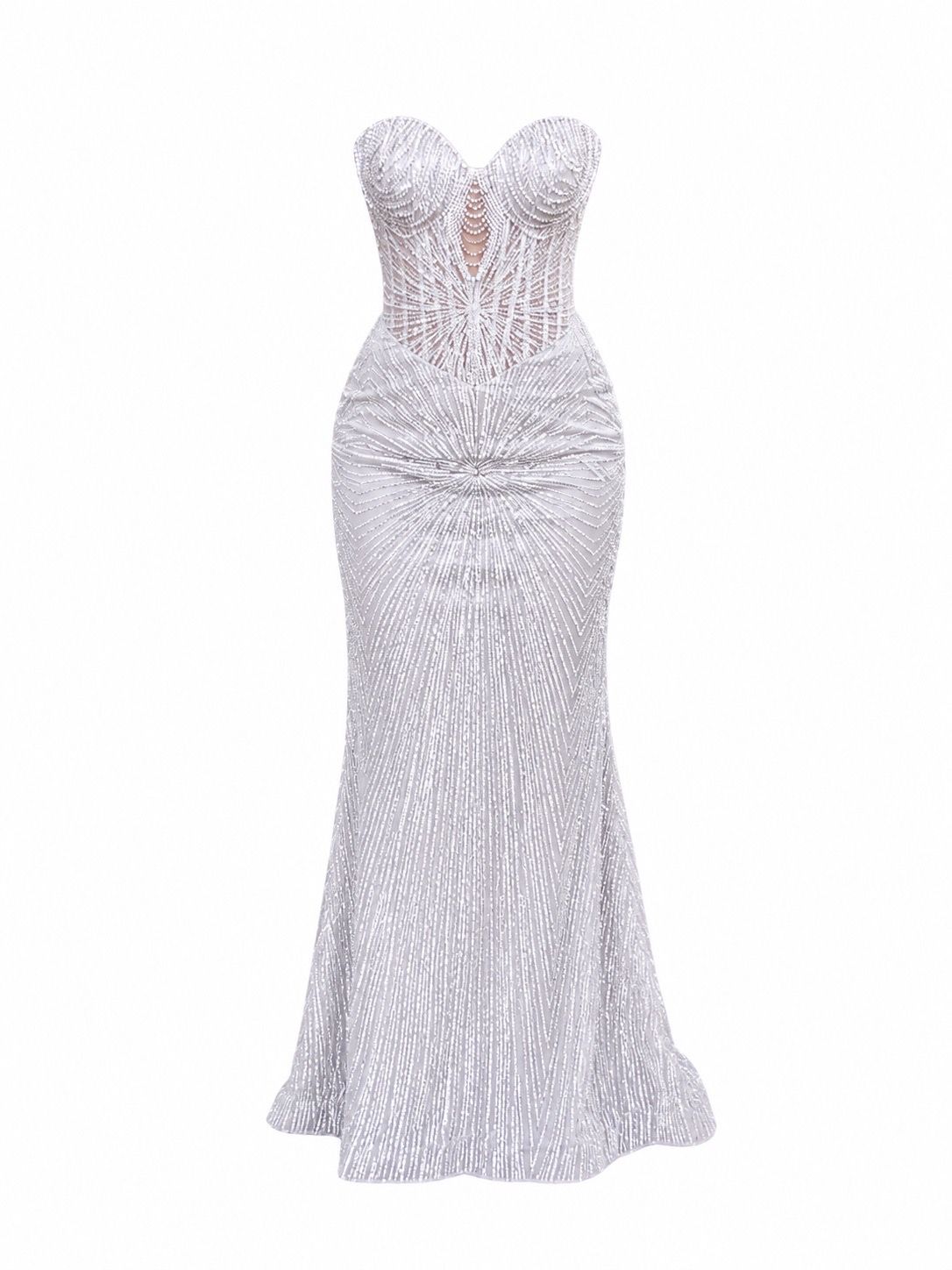 Vestido “Silver Elegance