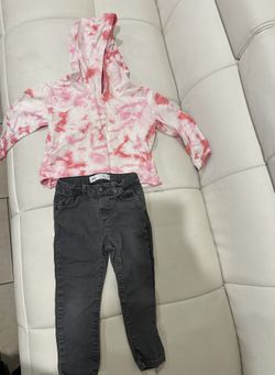 Zara pants and capital K hoodie for 2-3years old