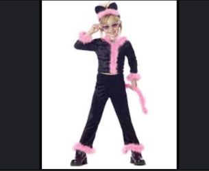 Child's Pink Kitty Cat Costume