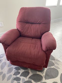 Microfiber rocker recliner