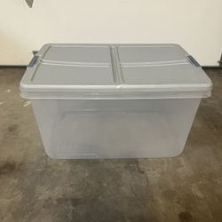 Plastic Hefty Storage Box Container
