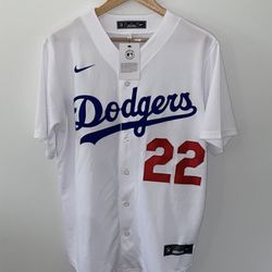 LA Dodgers White Jersey For Kershaw #22 New With tags Available All Sizes 