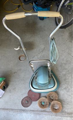 Vintage Electrolux Floor Polisher with Attachments