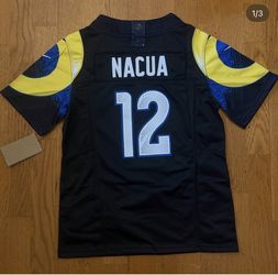 Nacua Black Rams Men Women Youth Jersey