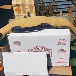 Rare 1960 KOPLIN Soft Sided Padded Rifle Case Canvas  Sock Vtg 50 x8.5