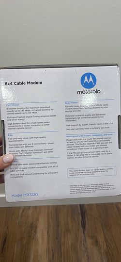 Motorola Modem Thumbnail