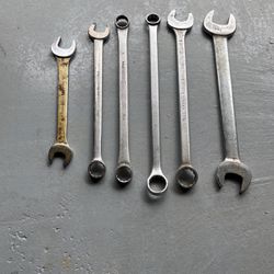 Wrenches -large Box End And Open End