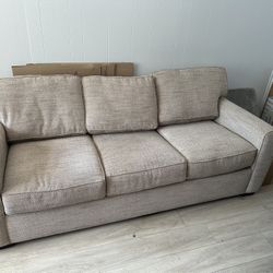 Living spaces Couch + Loveseat
