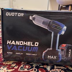 Car Vacuum Portable Cordless with Best Suction Cordless,Handheld Powerful Car Vacuum Cleaner High Power with 23000pa,Mini Car Duster Two Batteries Lon