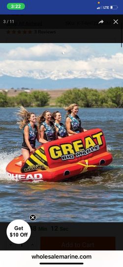 Sportsstuff Great Big Mable 4 Rider Towable Tube