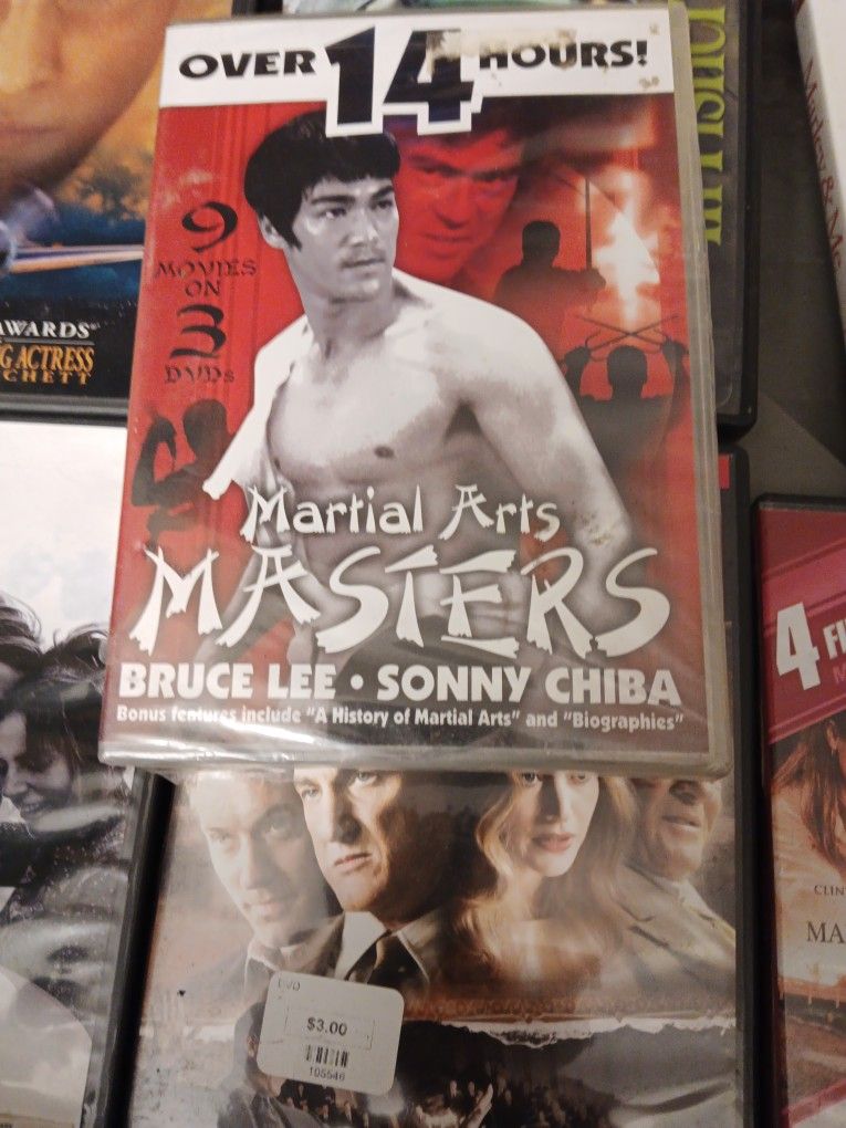 New DVD " MARTIAL ARTS MASTERS"