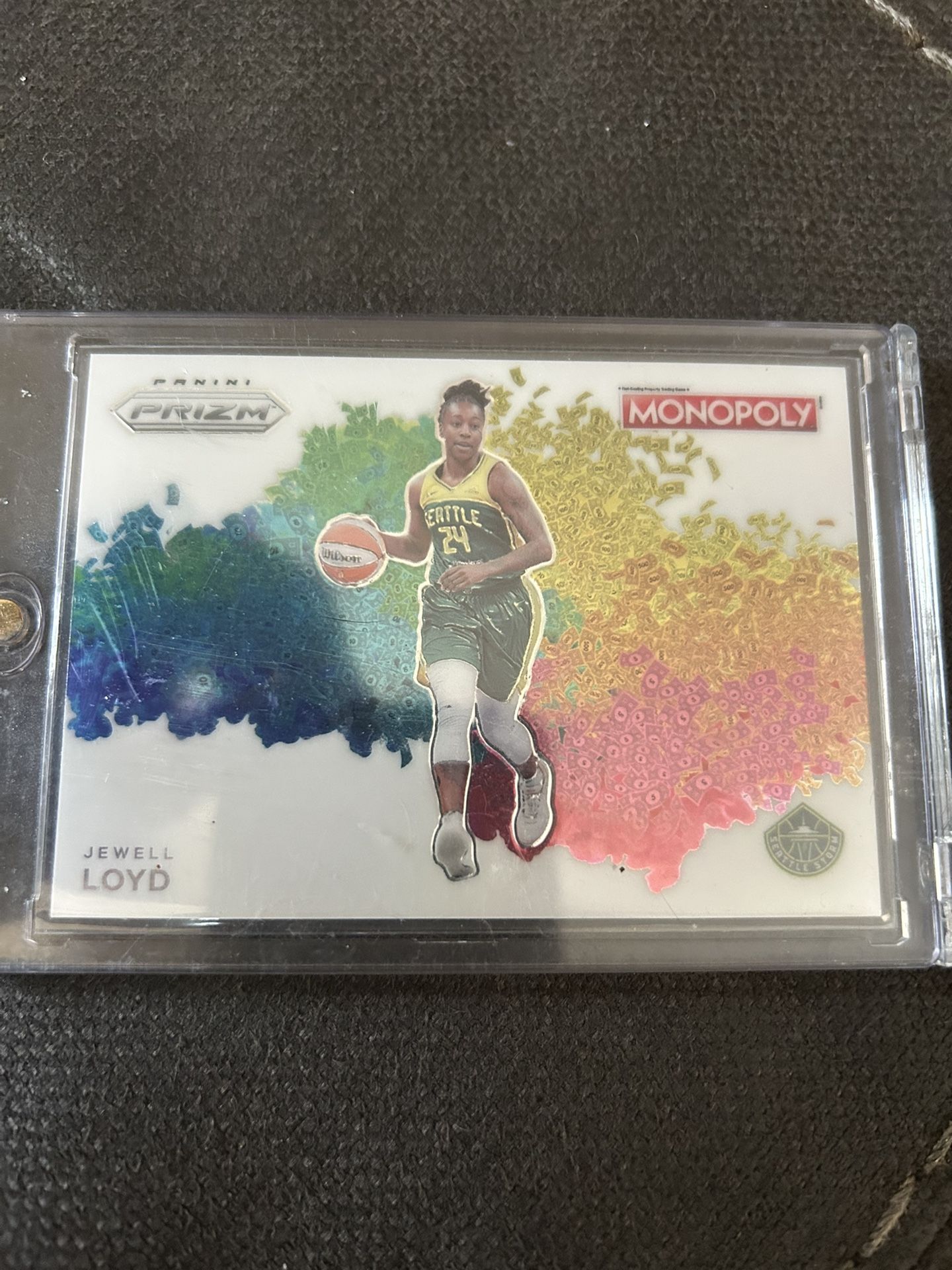 2024 Panini Monopoly Rainbow Splash Jewell Loyd.