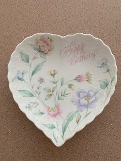 Mi Casa happy birthday plate