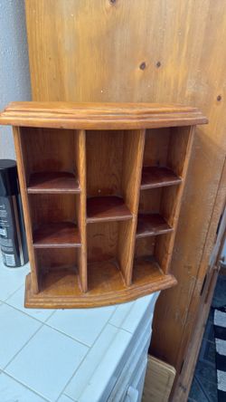 Hand made small cabinet for collectibles