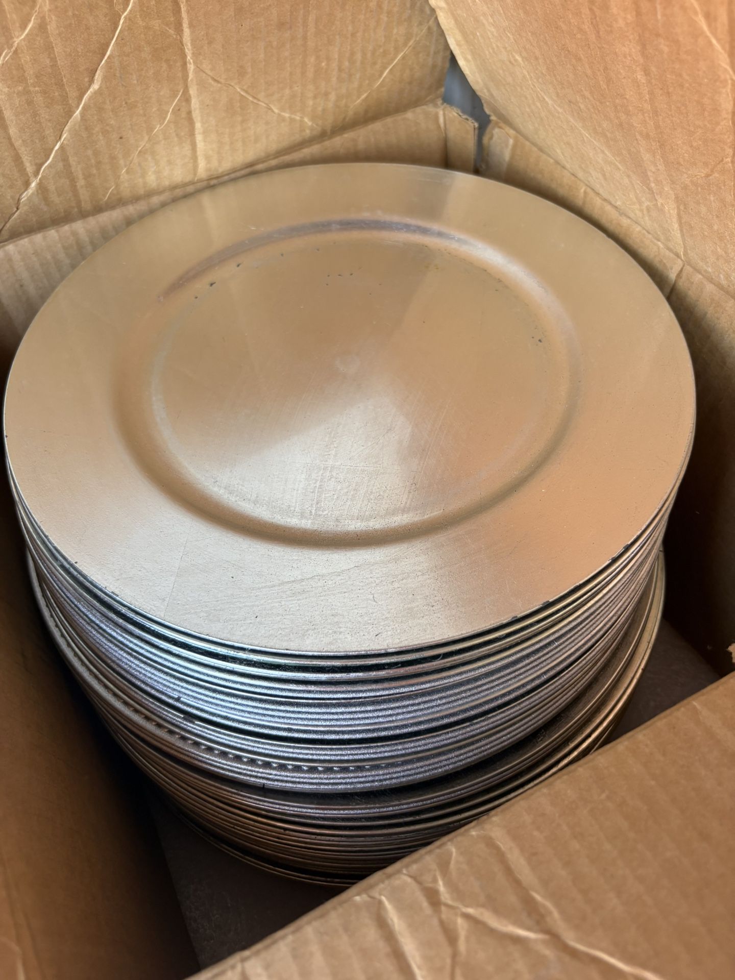 Silver Plates For A Party Or Something Shoot A Offer?