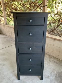 black 5 drawer dresser ikea Women's Lambskin Leather Mini Tank Dress - Black
