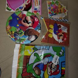    Mario Party Supplies Packet