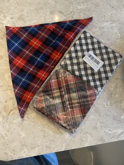 Dog Bandanas (4 Pieces) - Small 