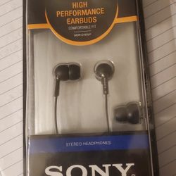 SONY HIGH PERFORMANCE EARBUDS 