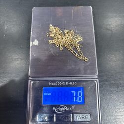 14kt Gold Figaro Chain