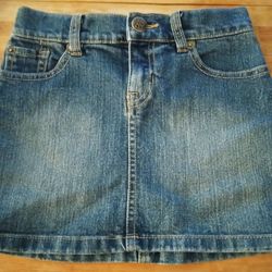 Girls Jean Skirt
