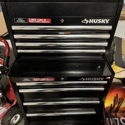 Husky Tool Box With Tools