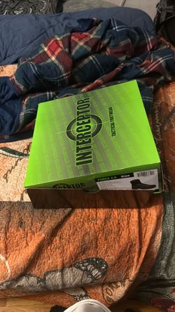 Interceptor tactical footwear steel  toes size 9and a half