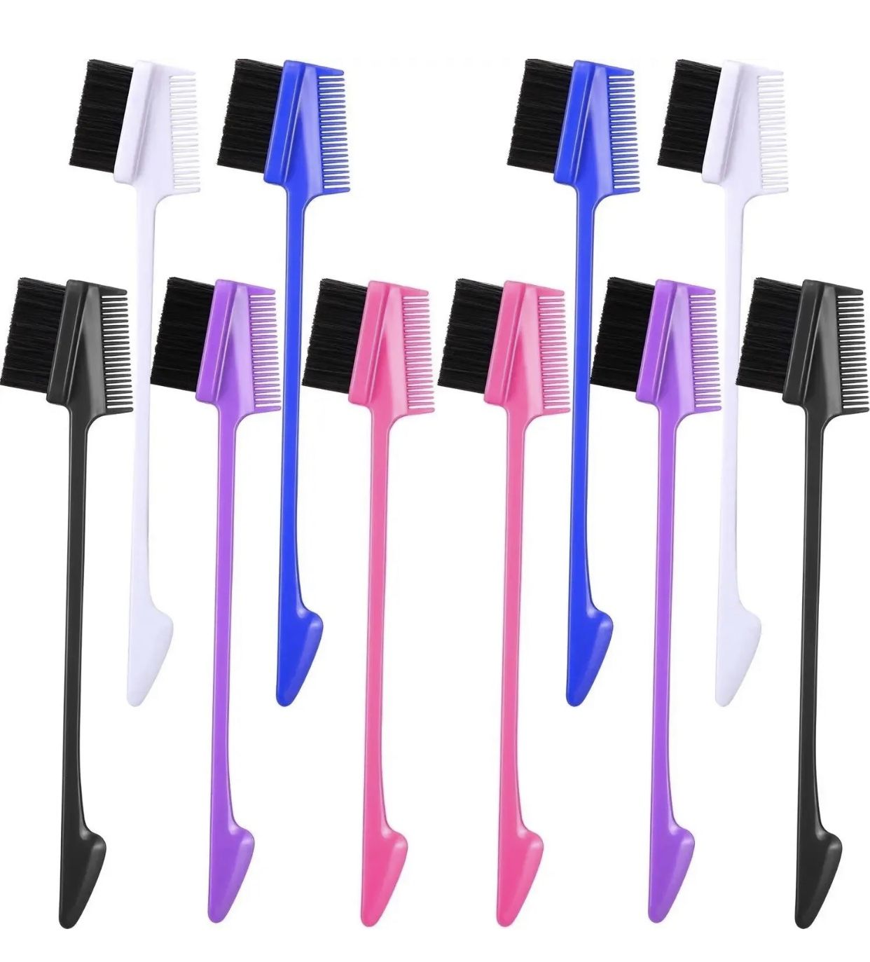 All In One Baby Hair Brushes With Comb And Glue Applicator $3 Each 