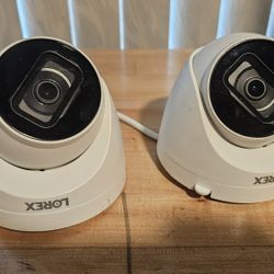 2 Lorex Cameras Model  e841cd