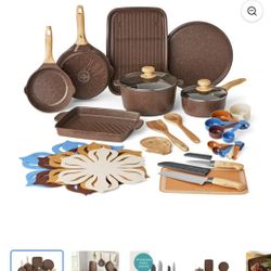 Pioneer 32 Piece Pots & Pans 