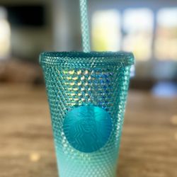 Starbucks 16 Oz cup with Lid & Straw
